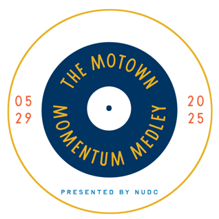 NUDC 2025 Conference Logo: Motown Momentum Medley
